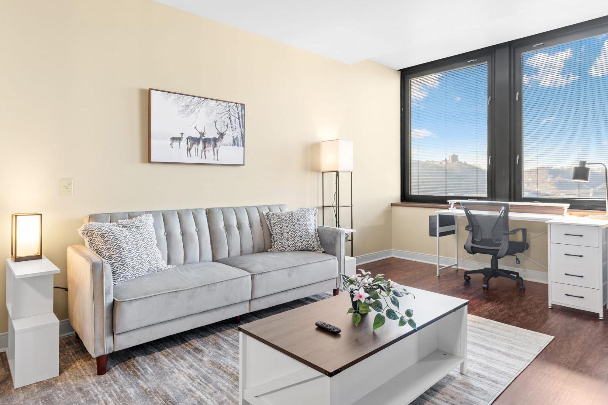 Luxury High Rise 1Bd River Views Downtown Pittsburgh Exterior foto